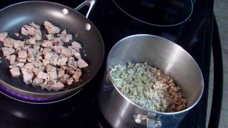 Wild Rice With Beef Bits