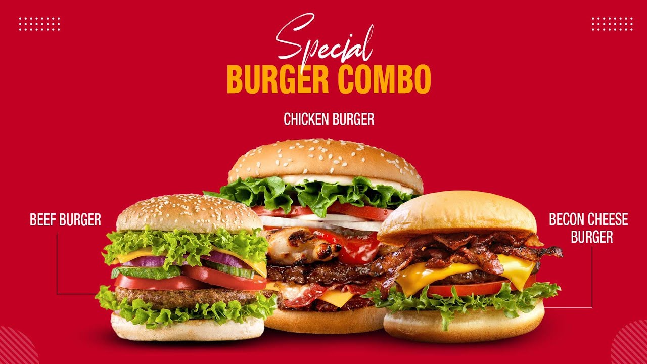 Motion Graphic food animation ads by after effects I Burger ads I Food ...