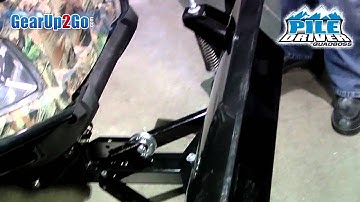 QuadBoss Pile Driverr Plow System Attaching Tube to ATV from GearUp2Go.com