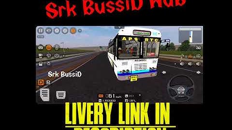 apsrtc ultra deluxe bus driving in bus simulator indonesia | in telugu | by Srk bussid hub | #shorts