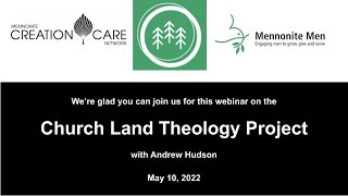 Church Land Theology Project by Merry Lea Environmental Learning Center 50 views 1 year ago 58 minutes