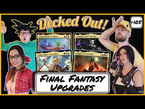 Upgraded Final Fantasy Precons with Maldhound and Zabracus - EDH Gameplay - Ep 105