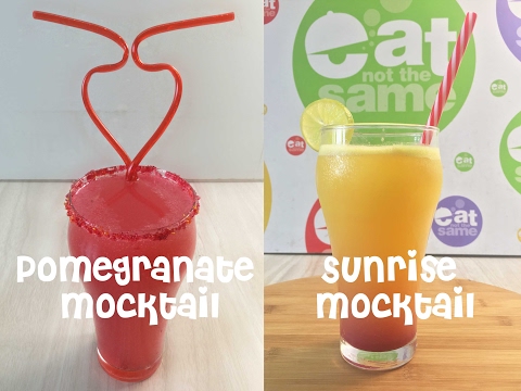 pomegranate-mocktail-&-sunrise-mocktail