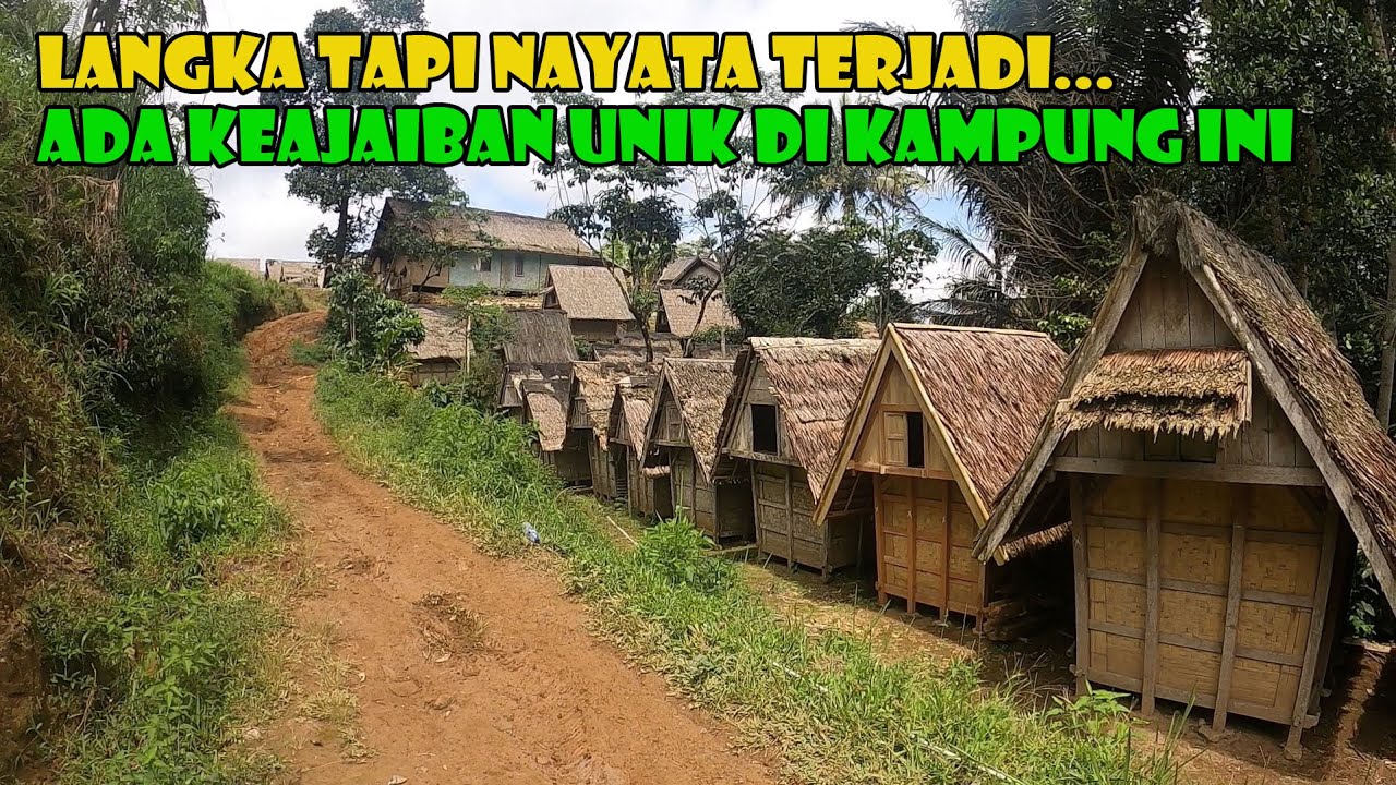 MENAKJUBKAN..Kampung Karuhun Dengan Segala Keindahan Dan Keunikan Yang Tidak Di Miliki Kampung Lain.