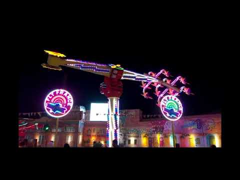 MAXTRON show light system, Gerstlauer Sky Fly, Global Village