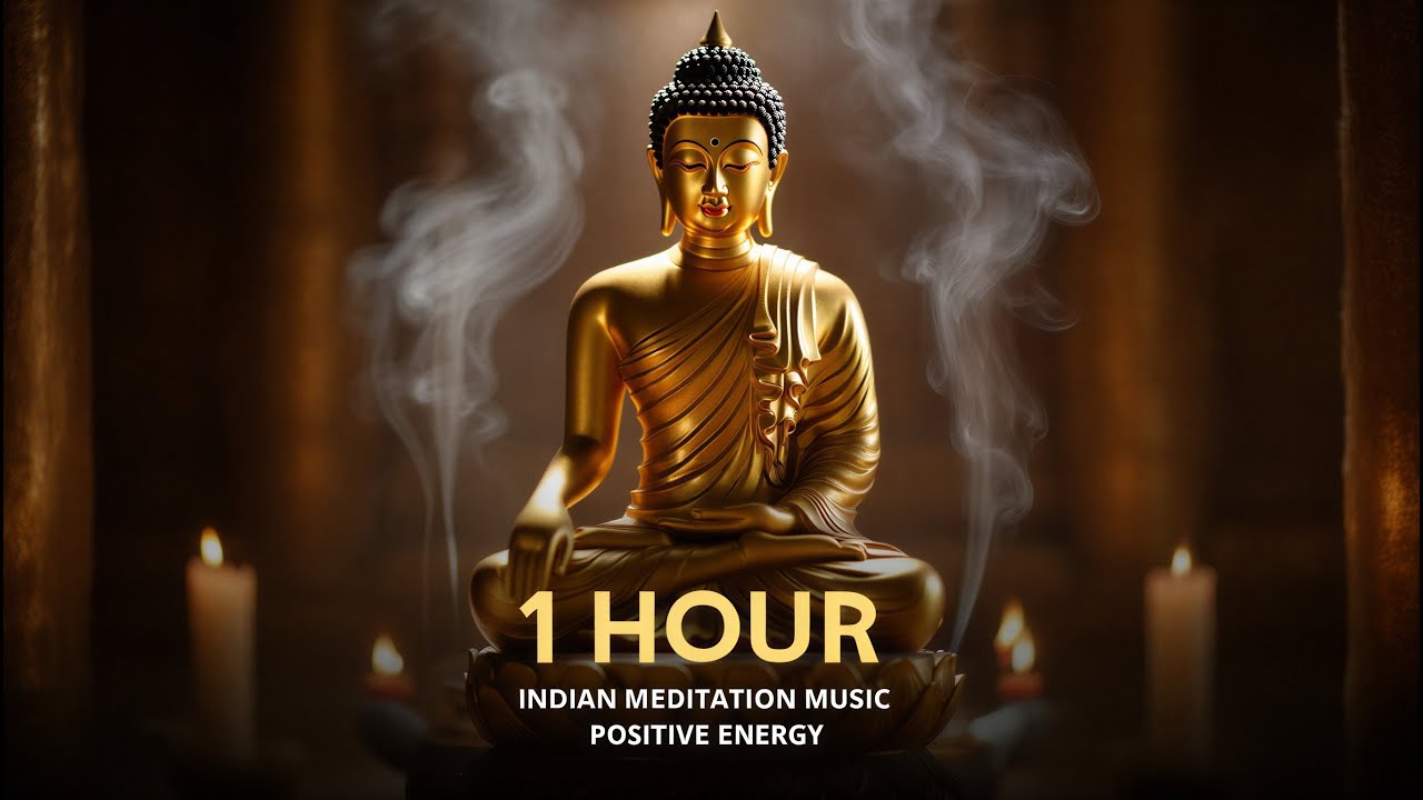 1 Hour Indian Meditation Music | Flute & Tabla Rhythms | Positive ...