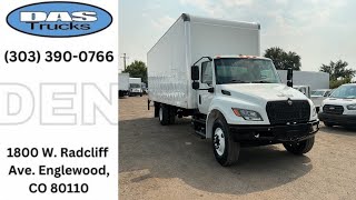 2025 International MV 607 - 4x2 RWD Diesel 26' Box Truck w/ Liftgate - Stk#31196