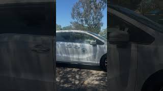 Salinas union high school district Honda odyssey minivan at lake Cunningham park