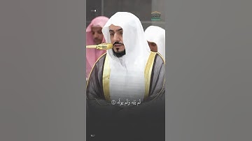 ﴿لَم يَلِد وَلَم يولَد﴾ مقتطف من تلاوة الشيخ #الوليد_الشمسان من مغرب 5 محرم 1447هـ