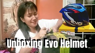 Unboxing Evo Helmet Rx-5 Tremor 2 Half Face Dual Visor Helmet Motorcycle