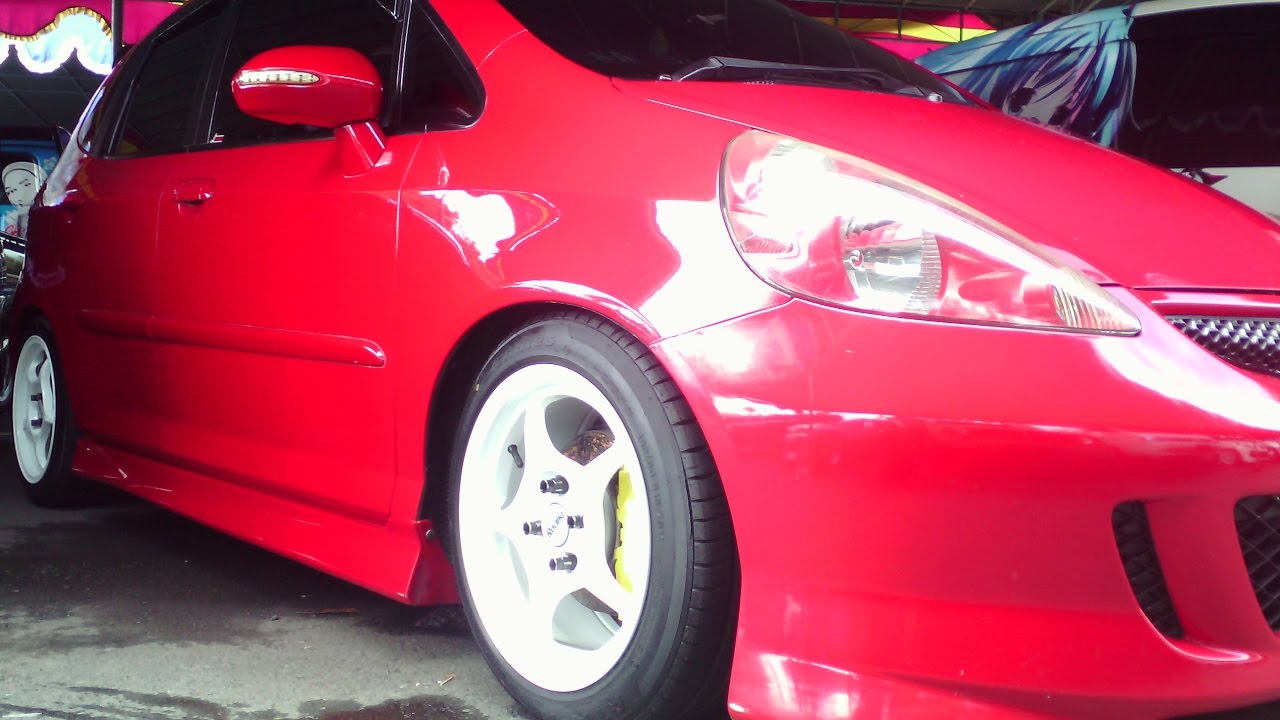 Kumpulan Modif Honda Jazz Rs Merah Gambar Foto Terbaru Terlengkap