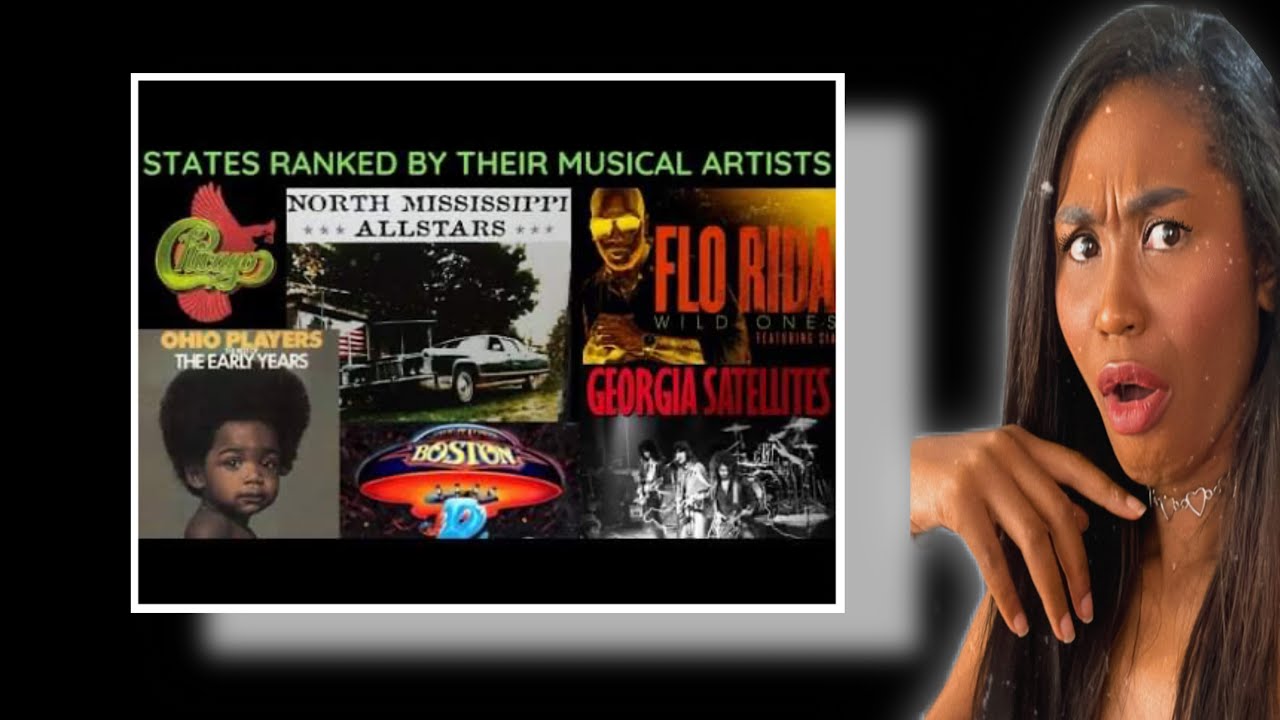 States Ranked By Their Musical Artists Reaction YouTube