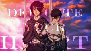 Dedicate Your Heart - The Most Unforgettable Speech In Anime Erwin Smith Aot