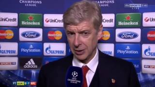 Arsene Wenger Post Match Reaction | Borussia Dortmund vs Arsenal 0-1 2013