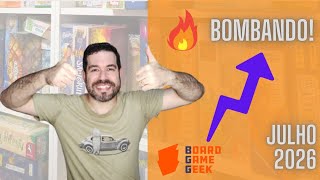 Jogos de tabuleiro que estão BOMBANDO em Julho de 2026!