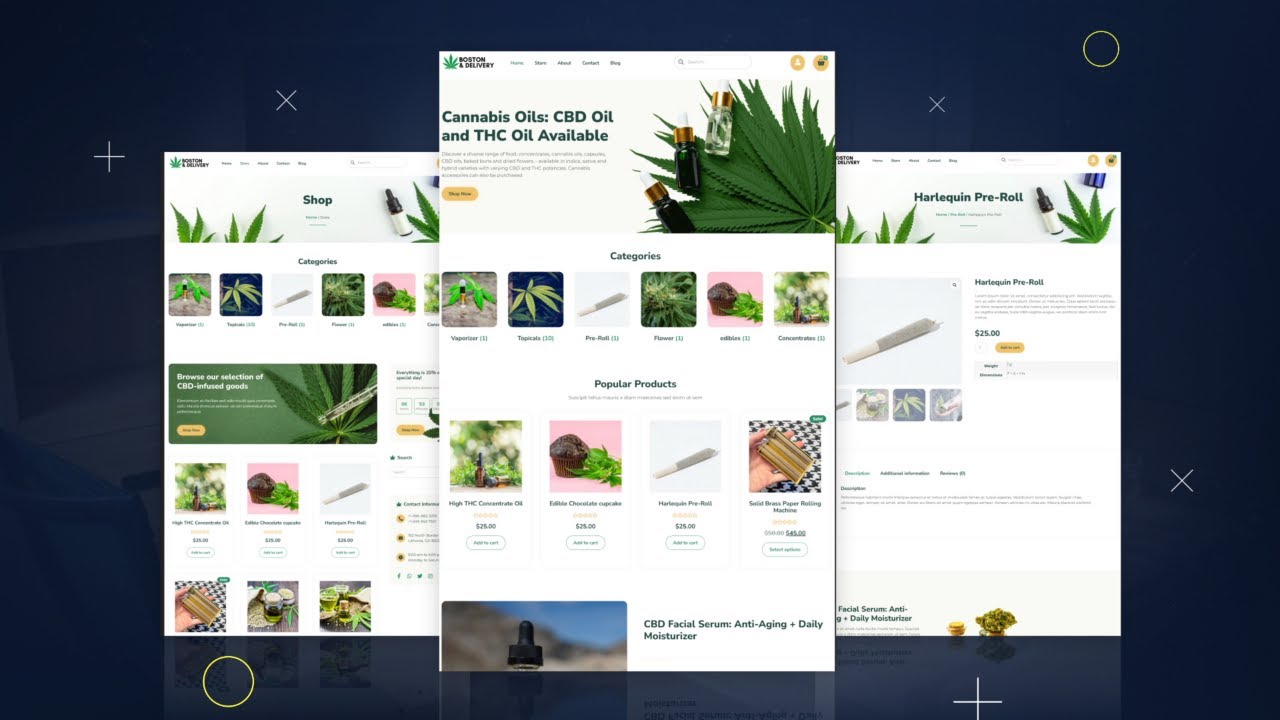 How to create a website for a cannabis Dispensary | Canabiz