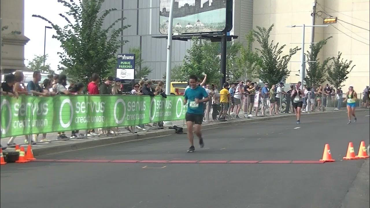 Half Marathon at Edmonton Marathon YouTube
