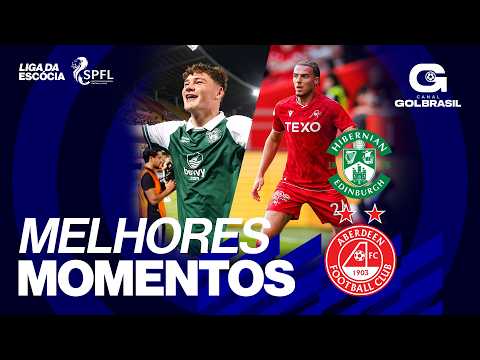 HIBERNIAN X ABERDEEN I LIGA DA ESCÓCIA I CANAL GOL BRASIL