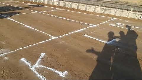 Earthwork Trial Bed in Railway Construction work