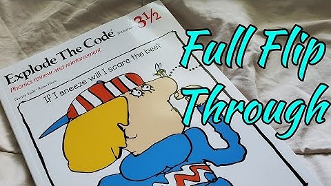 Explode the Code 3 1/2 (Flip Through)