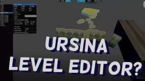 Ursina Level Editor Beta Preview