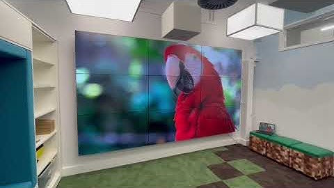 Interactive Video Wall for Lyceum School