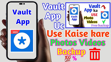 Vault  App Ka Use Uc Vault||recovery delete video in Vault||Hindi
