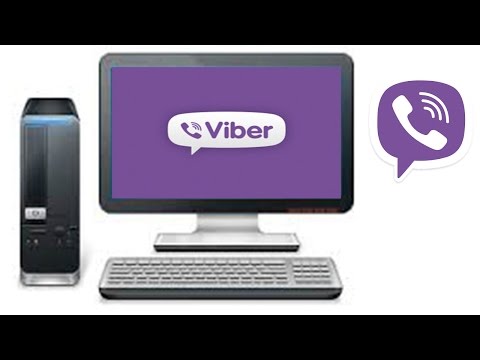 Vídeo: Como Instalar O Viber (Viber) Em Um Computador