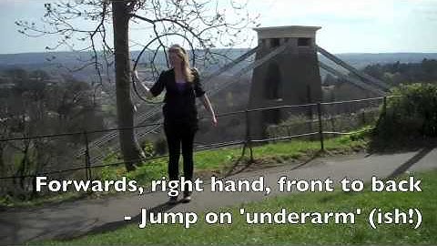 Forward Fig 8 Vertical jump Hoop Tutorial - Hooping Mad