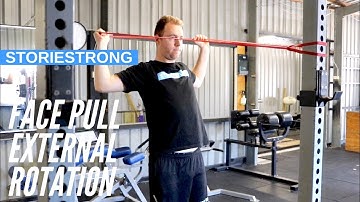 Banded Face Pull with External Rotation - STORIESTRONG