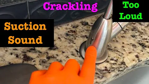 RO faucet suction/crackling sounds - "3 MOST Common Causes"