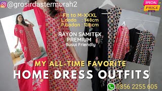 New Model Home Wear Dress Daster Terbaru 2021 Baju Tidur Piyama Busui Batik Cantik Nyaman Pakainya