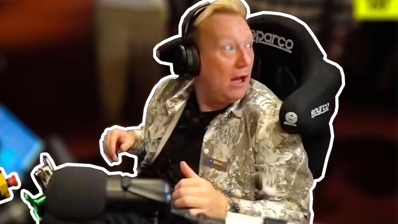 KNOSSI FÄHRT ZUM ERSTEN MAL SIMRACING BEI MIR! (zu Lustig) | Noah Eder