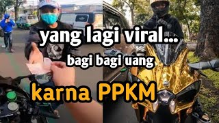 RIBUT KARENA PPKM INI DONI SALMANAN bagi bagi UANG
