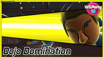 Wii Party U - Dojo Domination ( Standard Mode, Eng Sub ) Player Monk