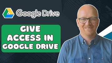 How to Give Access to a File or Folder in Google Drive (Share Files Easily 2025)