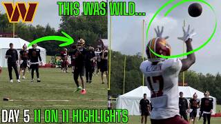 The Washington Commanders Day 5 Training Camp Highlights STAND OUT... | Antonio Williams |