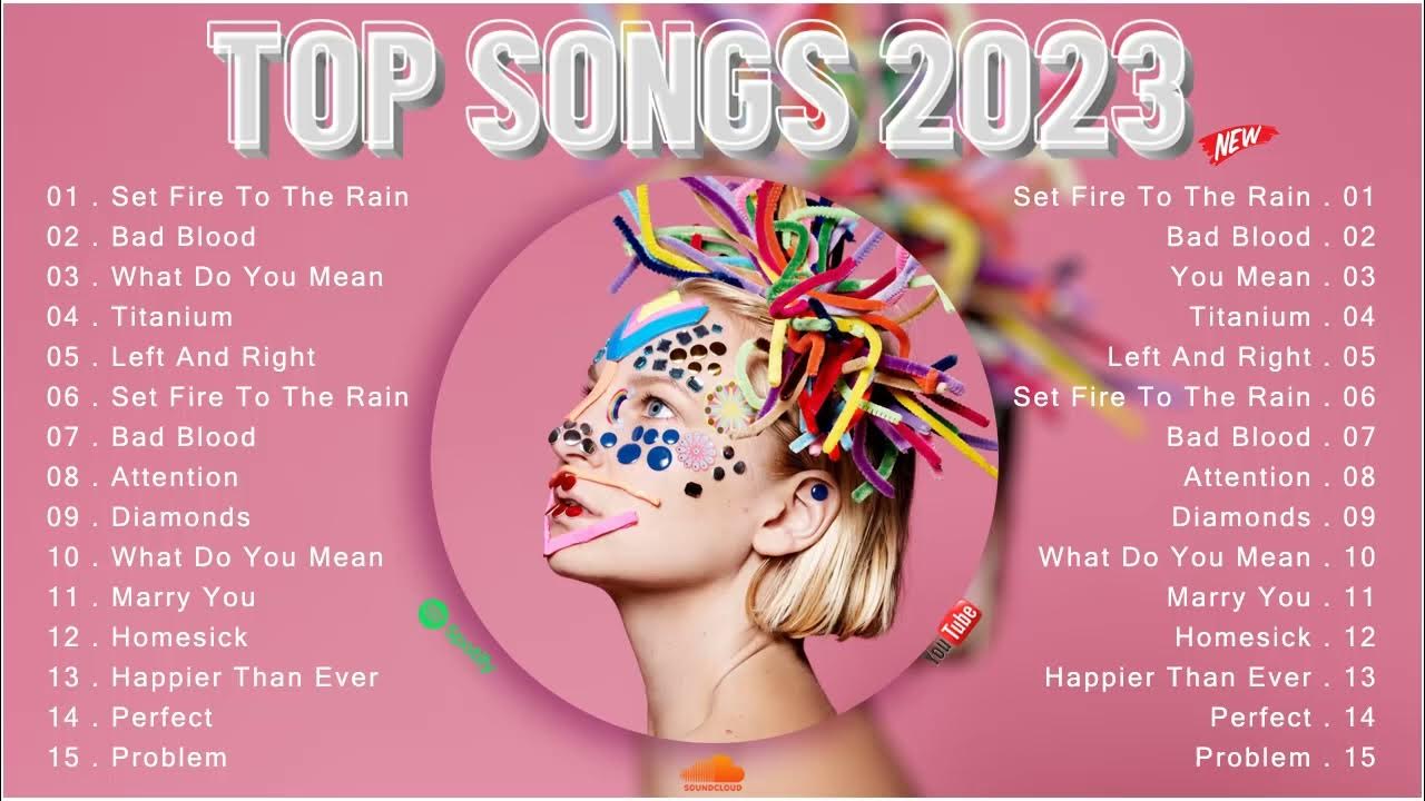 No.1 Trending Pop Songs Hot Billboard 2023 Adele, Billi Eilish