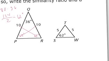 Ratios in similar polygons