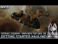 Getting Started Hauling! Deep Space Trucking With The Imicus HM! || EVE ECHOES OBT December 2019