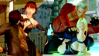 Dead or Alive 2 Ultimate: Leifang (C9) & Helena (C4) vs Jane Lee & Leon (リョナ)