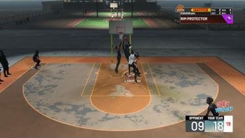 Two hand snatch Block plus contact dunk