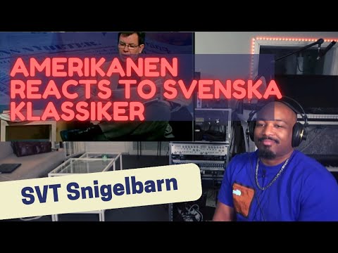 Amerikanen Reacts to Viral Svenska Klassiker: SVT Snigelbarn