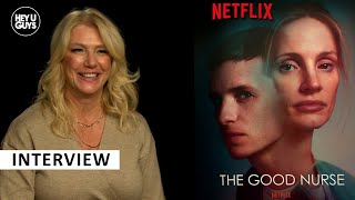 The Good Nurse - Amy Loughren on the journey to tell her story \& intimidation \& inspiration on set