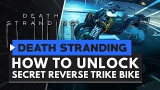 Death Stranding Easter Egg | How to Unlock Secret Reverse Trike 'Norman Reedus' Bike