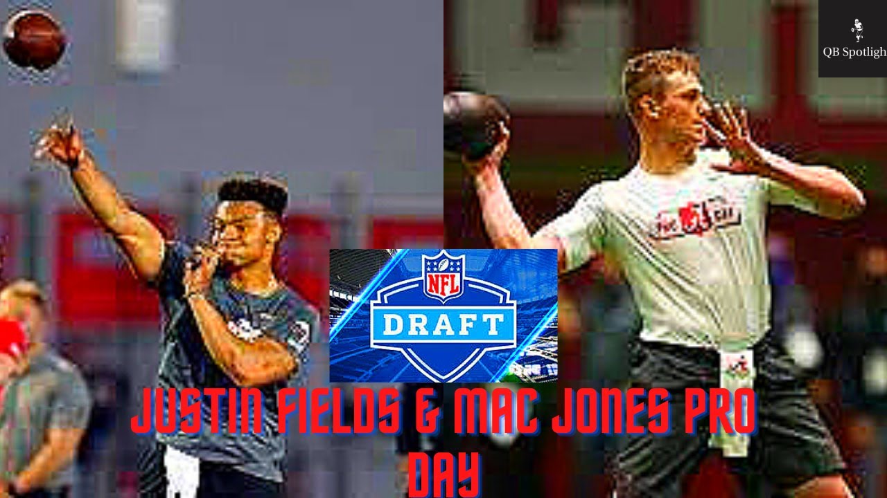 Justin Fields & Mac Jones Pro Day Highlights NFL Draft 2021 YouTube