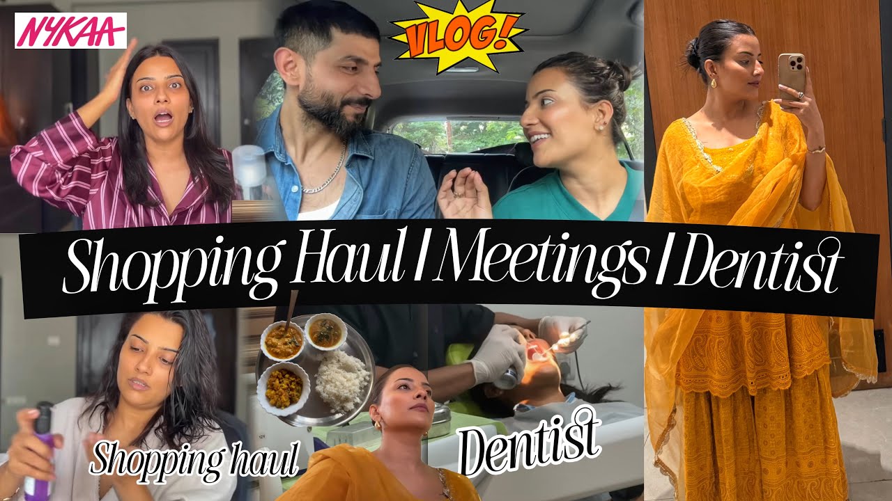 Shopping Haul | Nykaa | Myntra | Dentist Appointment | Jagran & Much More