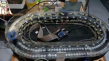 (MAGLEV) Magnetic Levitation Using Arduino As Electromagnetic Slider