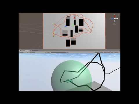 Drone using unity ml-agent autonomous navigation and obstacle avoidance