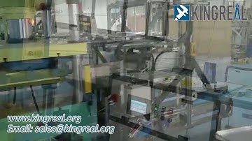 KINGREAL 16PCS/min high speed PLAIN metal ceiling Tile production line